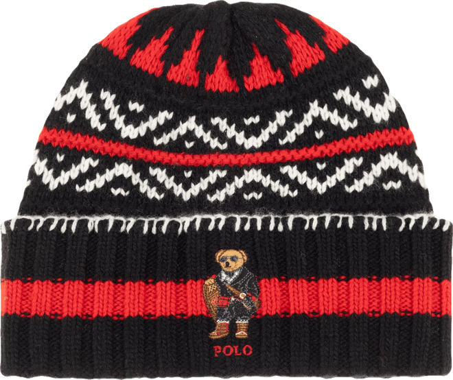 Men's Holiday Bear Beanie