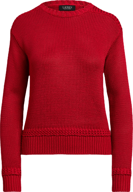 Women's Crewneck Shimmer Sweater
