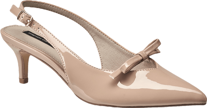 Ladies Quinny Slingback Kitten Heel