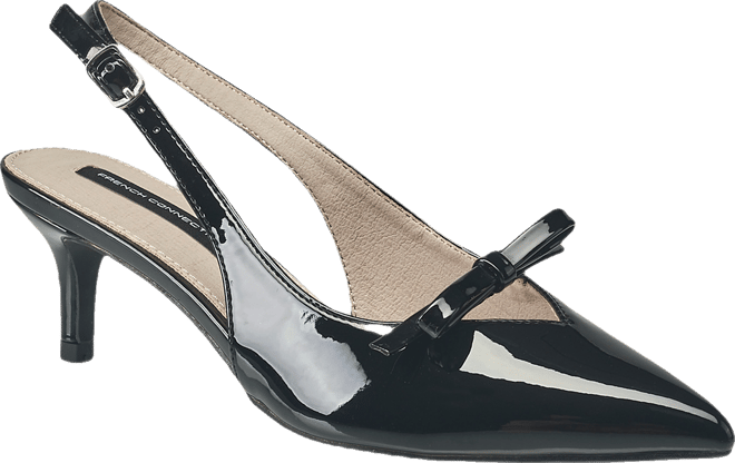Ladies Quinny Slingback Kitten Heel