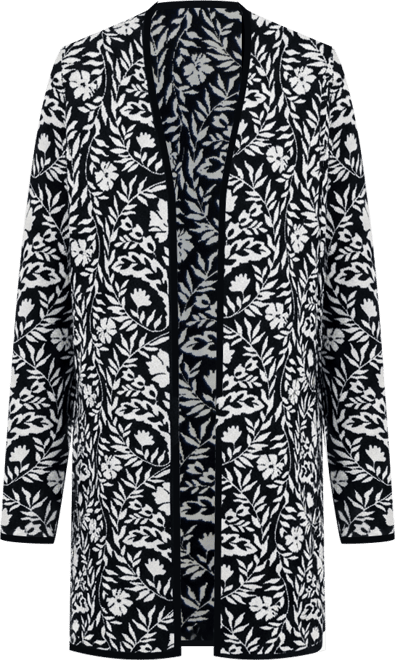 Women's Printed Open-Front Cardigan, Macy's Exclusive
