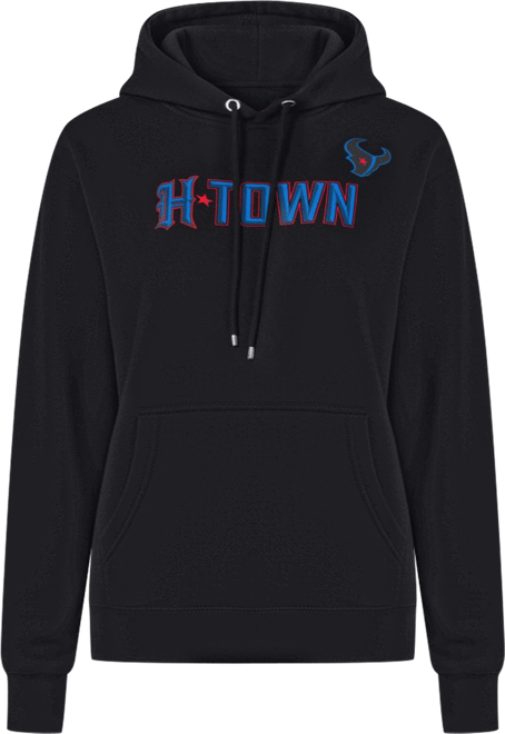 Women's Black Houston Texans H-Town Fleece Pullover Hoodie