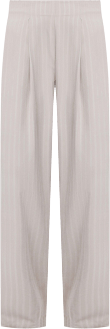Women's Pleated trousers with waistband