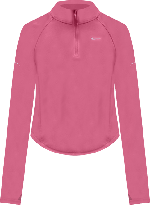Nike Swift Dri-FIT UV løpeoverdel med glidelås i halsen til dame