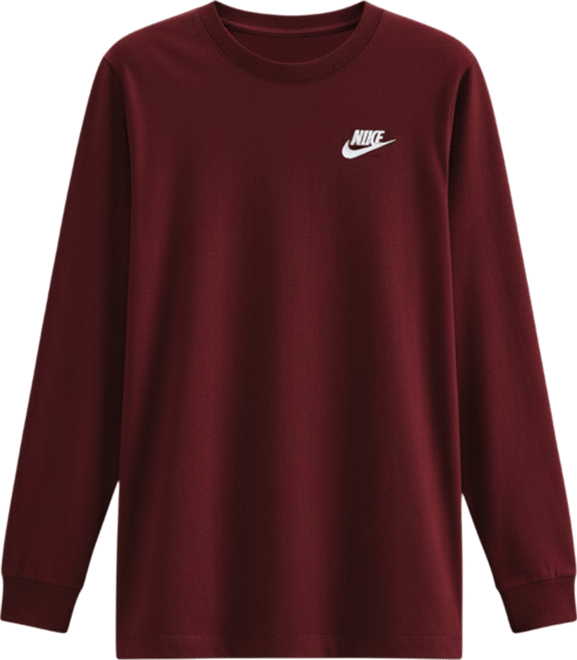 Nike Sportswear Playera de manga larga para niños grandes