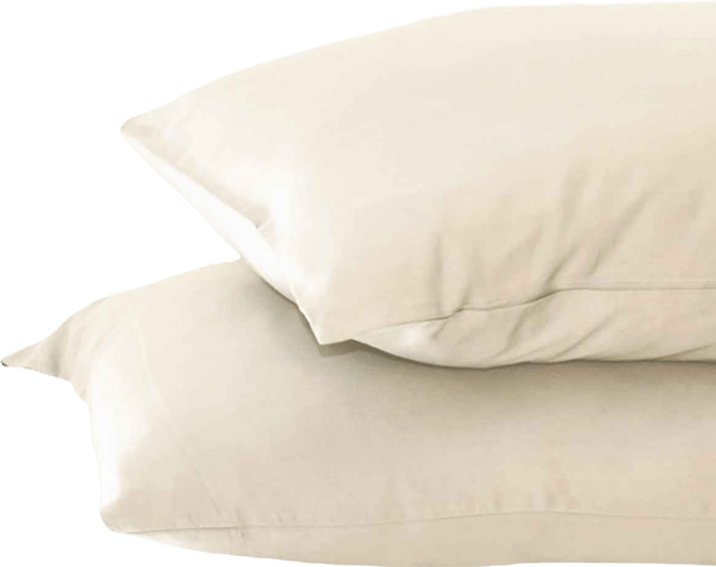 Resort 2-Piece Sateen Pillowcase Set | Ocean Mist | King | Viscose Material | Breathable and Cooling Pillowcases for Hot Sleepers