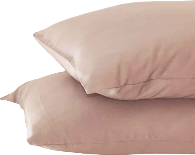 Resort 2-Piece Sateen Pillowcase Set | Ocean Mist | King | Viscose Material | Breathable and Cooling Pillowcases for Hot Sleepers