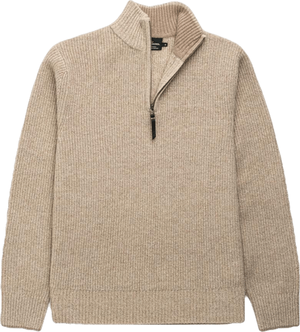 Men's Robbies Road Quarter Zip Sweater