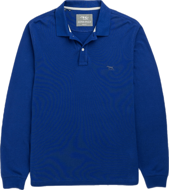 Men's The Gunn Long Sleeve Slim Fit Polo Shirt