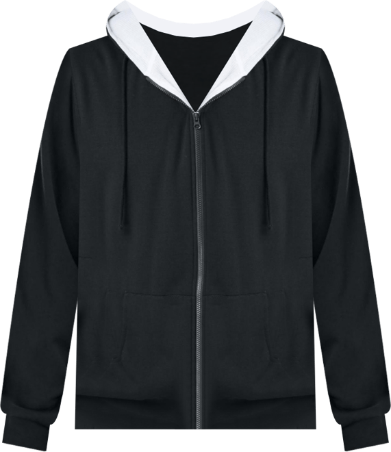 Big & Tall by KingSize Full-Zip Thermal Hoodie