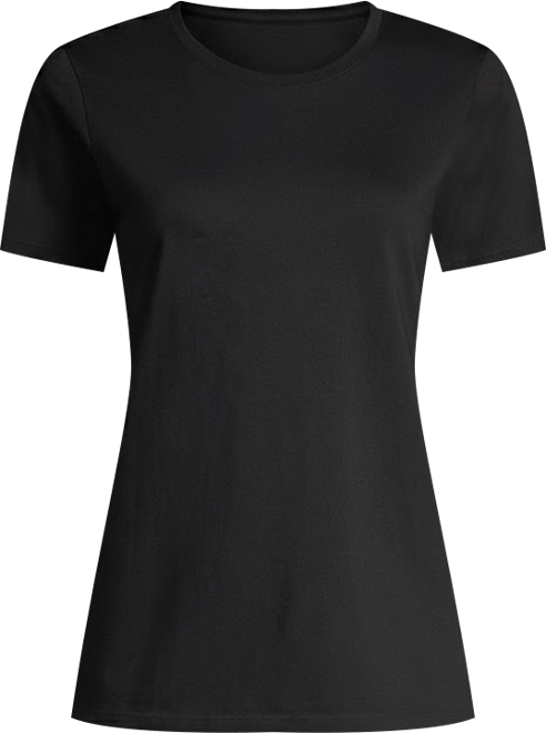 Women's Tall Relaxed Supima Cotton Crew Neck T-Shirt