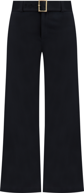 Women's Belted High-Rise Wide-Leg Pants, Macy's Exclusive