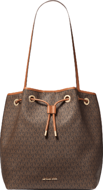 Women's Medium Signature Logo Bucket Messenger Handbag