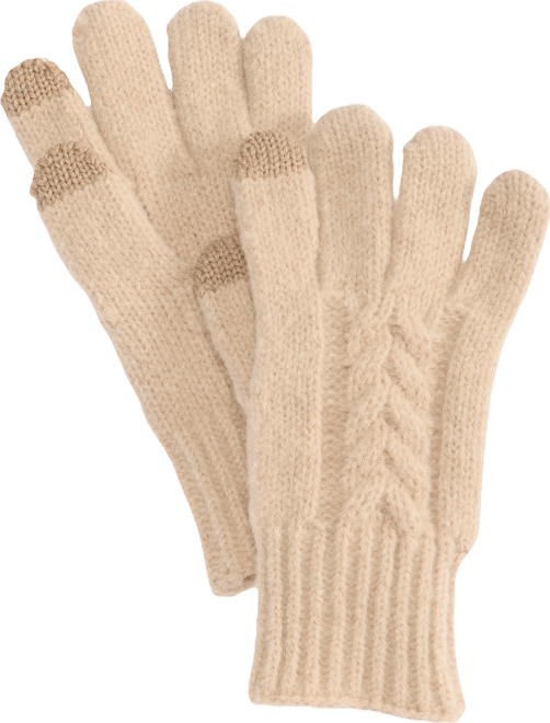 Women's Cable Knit Gloves, Macy's Exclusive