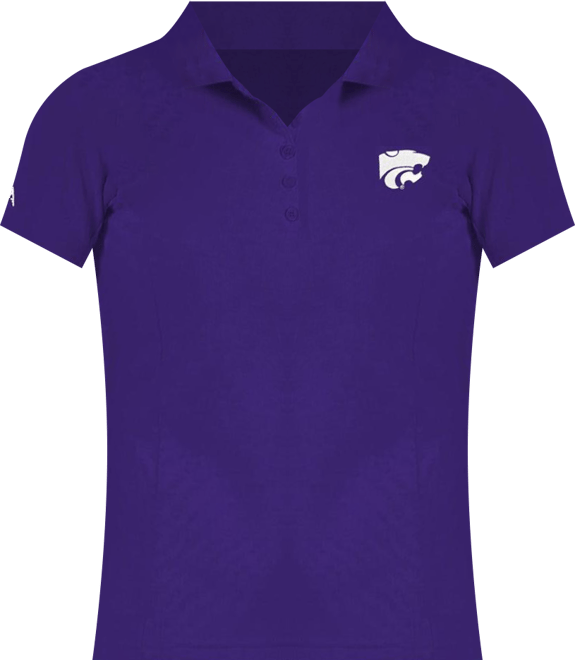 Women's Purple Kansas State Wildcats Legacy Pique Polo Shirt