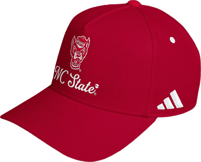 Men's and Women's Red Nc State Wolfpack City of Oaks A-Frame Adjustable Hat