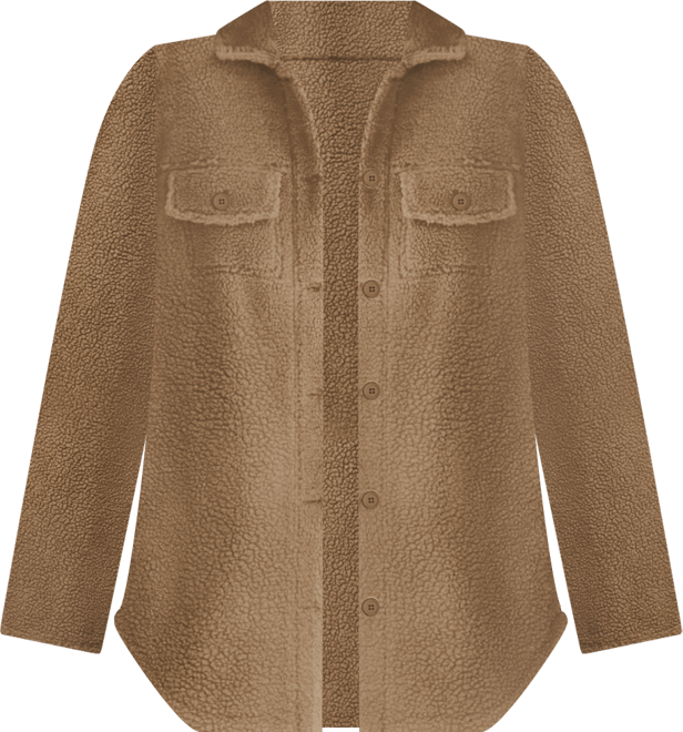 Women's Within Berber Button-Front Jacket