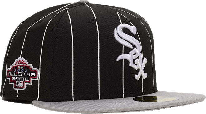 Shop New Era 59Fifty Chicago White Sox DSM Pinstripe Fitted Hat