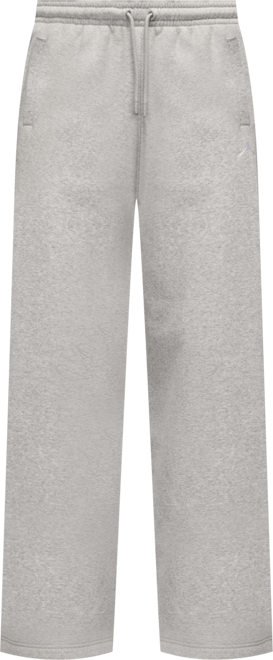 Jordan Brooklyn Fleece Pants oversized con dobladillo abierto para hombre