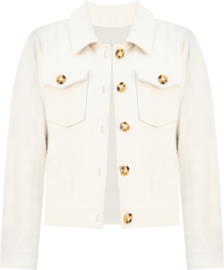 Women's Collared Button-Front Jacket