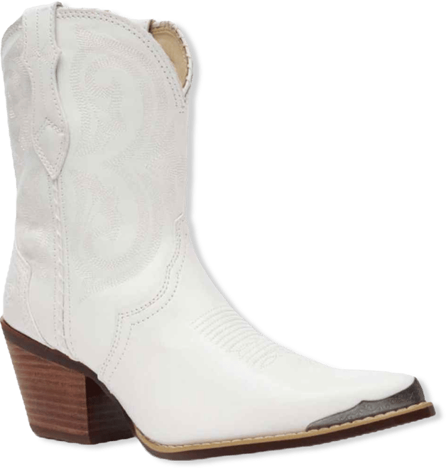 Crush by  Women's Pearl White Western Fashion Boot