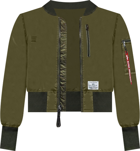 Women's L-2B Cropped Gen Ii Flight Jacket W