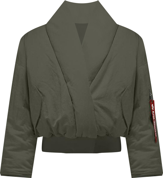 Women's Shawl Collar Flight Jacket W