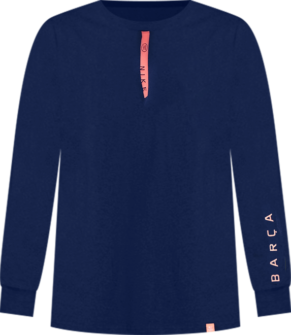 F.C. Barcelona Men's Nike Football Long-Sleeve T-Shirt