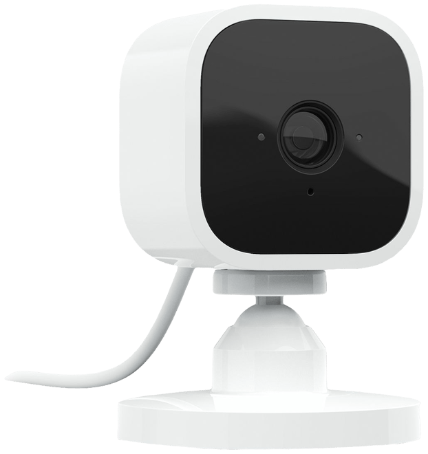 Blink Mini – Compact indoor plug-in smart security camera, 1080p