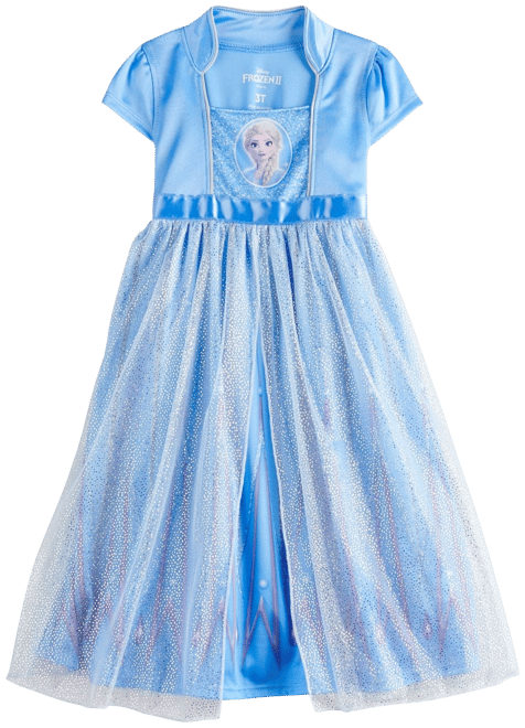 Disney's Frozen 2 Elsa Toddler Girl Fantasy Nightgown