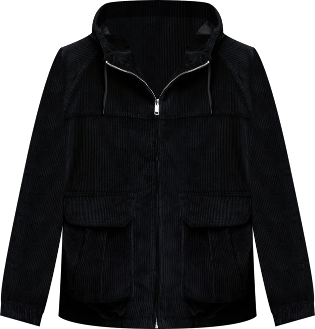 Men's Relaxed-Fit Corduroy Hoodie Jacket, Macy's Exclusive