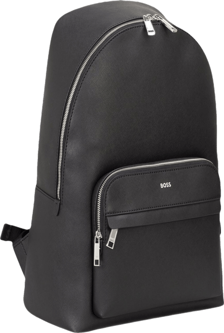 Men's Zair Leather Large Backpack