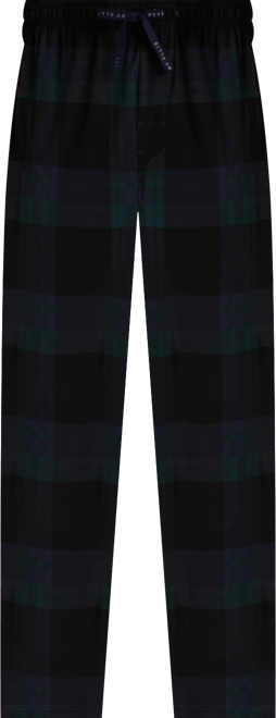 Men's Deluxe Touch Twill Plaid Print Pajama Pants