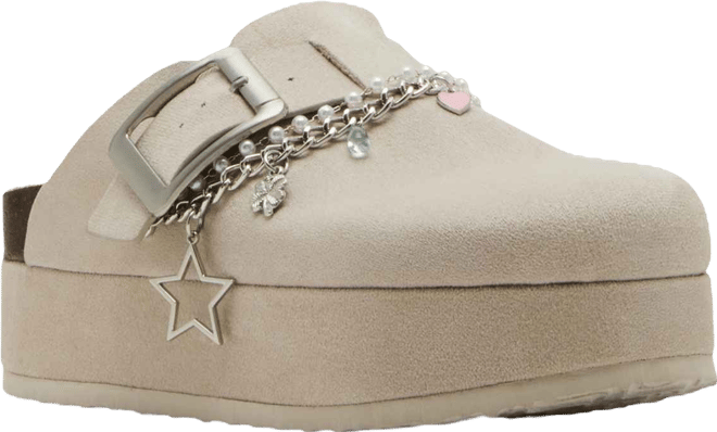 Women's Luna Cb Charm Platform Buckle Clogs