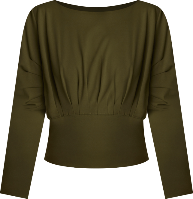 Women's Boat Neck Sculpted Fit Top