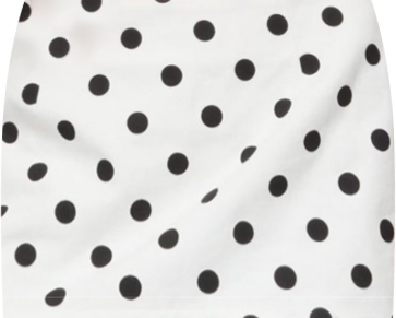 Womens Noreen Polka Dot Mini Skort