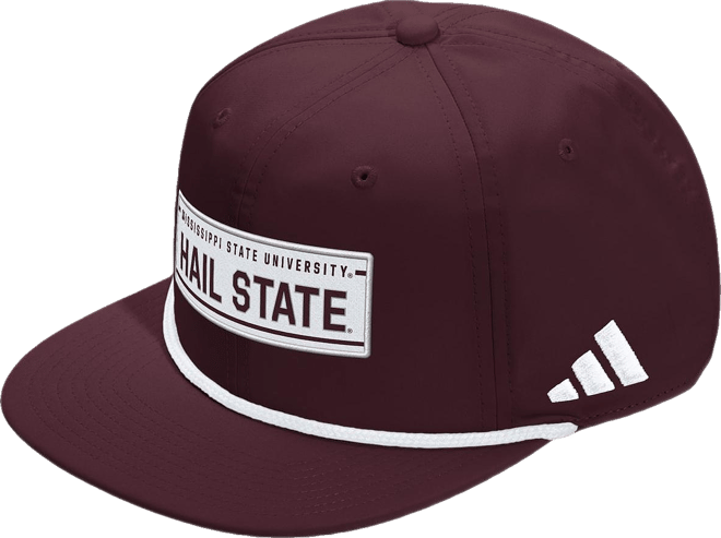 Men's and Women's Maroon Mississippi State Bulldogs Locker Room Rope Adjustable Hat
