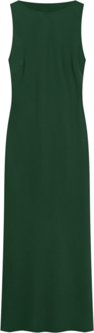 Women's Open Back Midi-Dress