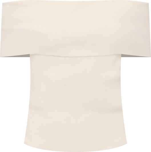 Women's Strapless Knitted Top