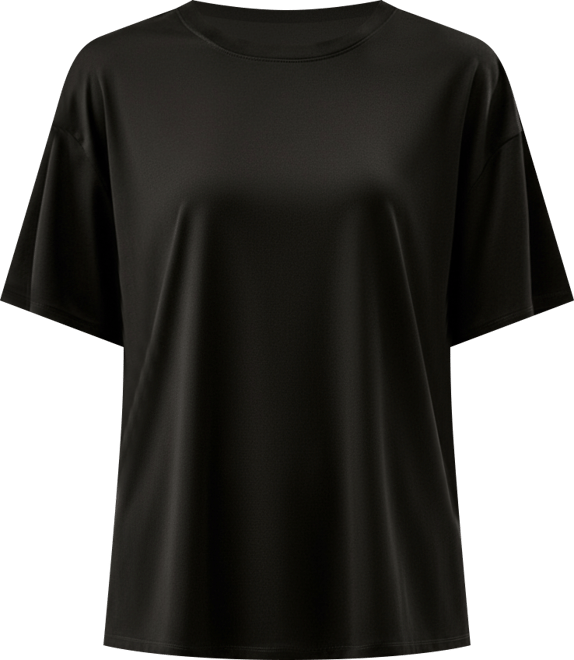 Women's Oversized Silk Jersey Tee