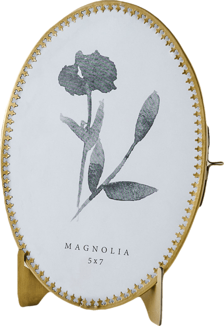 Josephine Photo Frame with Brass Easel – Magnolia