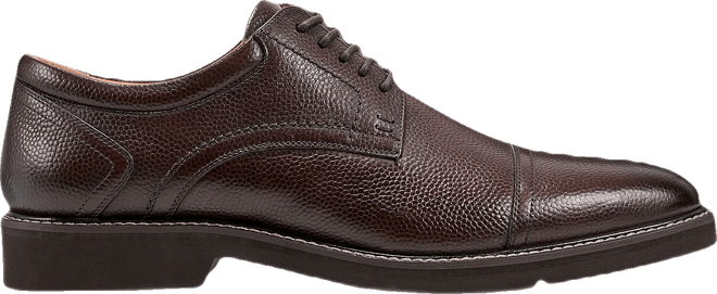 Rockport Findlay Dress Lace-Up Almond Toe Oxfords, Dark Brown | Dress Shoes  | Men's Wearhouse