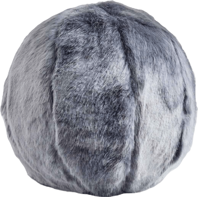 Lynx Faux Fur Decorative Pillow, 10" Round, Exclusively at Macy's