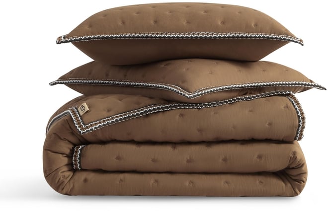 Devon  Braid Quilt Set, King