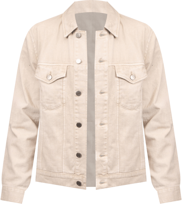 Men's Garment Washed Cotton Trucker Jacket
