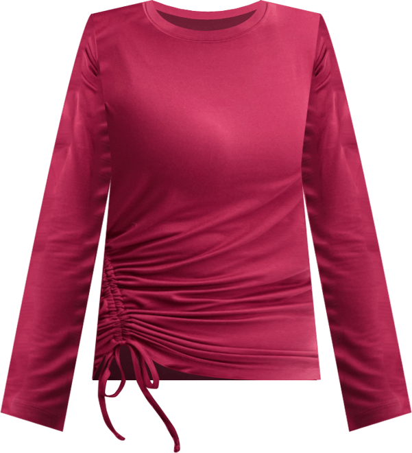 Women's Relaxed Side-Ruched Top, Macy's Exclusive