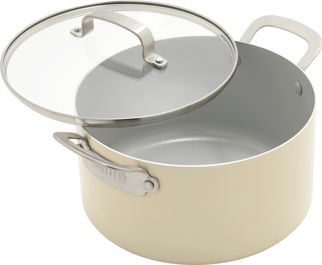 Bobby Flay Ceramic Nonstick 6-Quart Stockpot