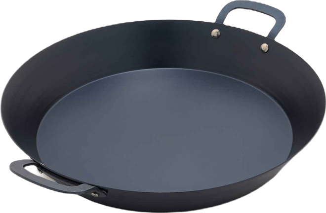 Bobby Flay Carbon Steel 15" Paella Pan with Side Handles