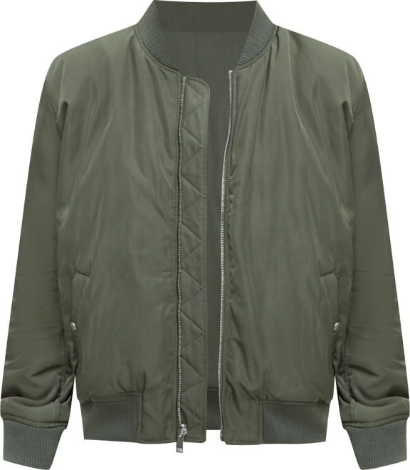 Men's Relaxed-Fit Reversible Bomber Jacket, Macy's Exclusive