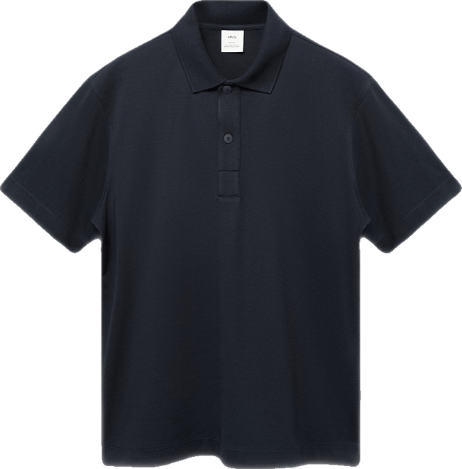 Men's Relaxed-Fit Cotton Polo Shirt